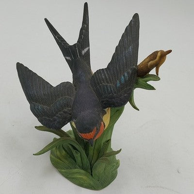 Garden Bird Barn Swallow Figurine by Lenox Fine Porcelain 1993 with Certificate