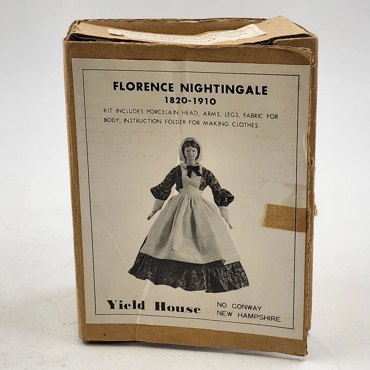 Florence Nightingale Bisque Doll Kit by Yield House w Head Arms & Legs
