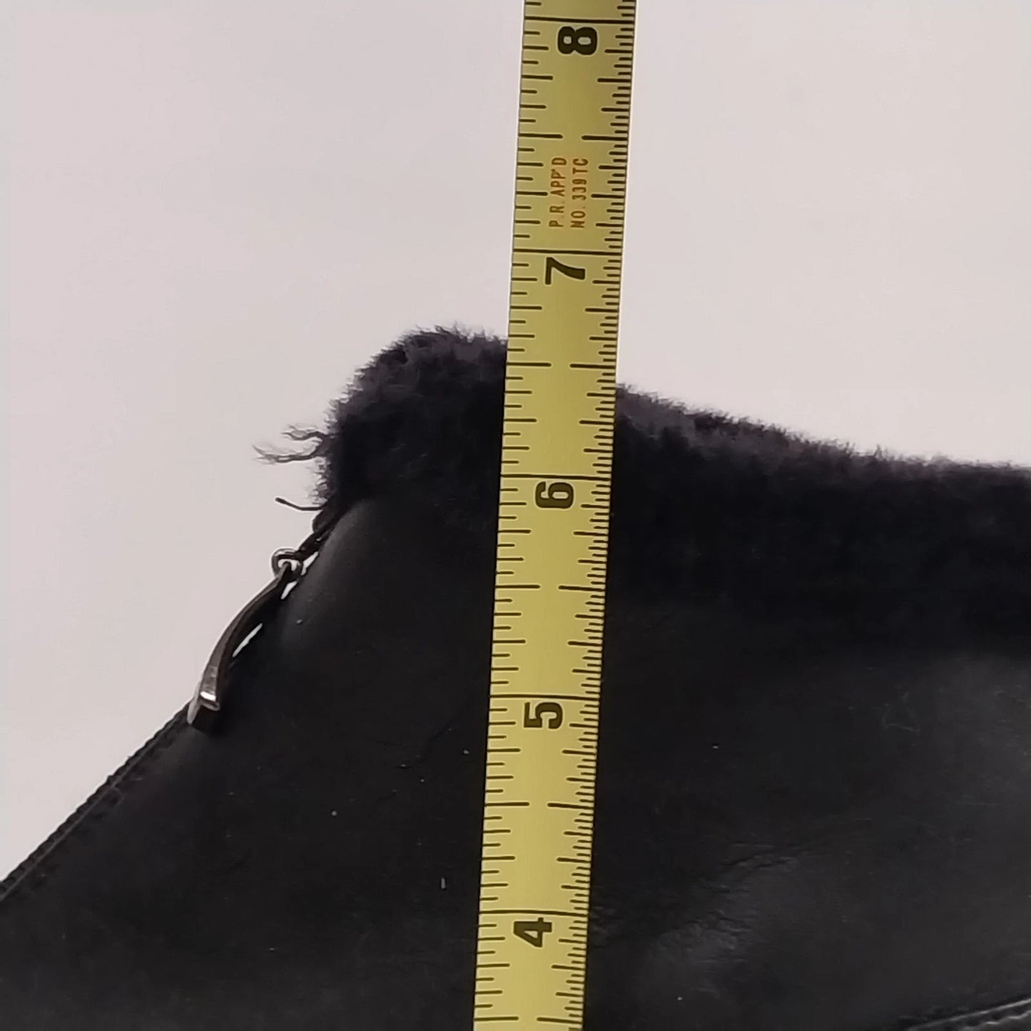 Sporto Tracy Black Waterproof Ankle Boots Womens Size 8