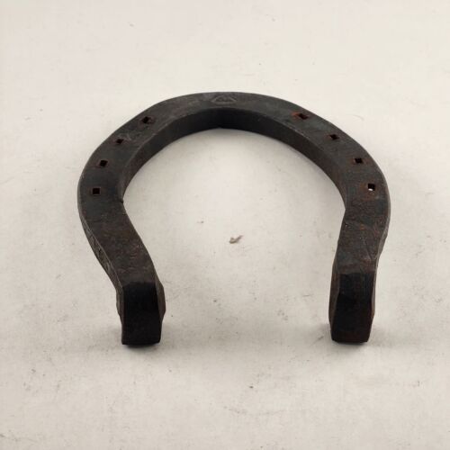 Forged Horseshoe Vintage Metal #2E England Good Luck Primitive Horse Shoe