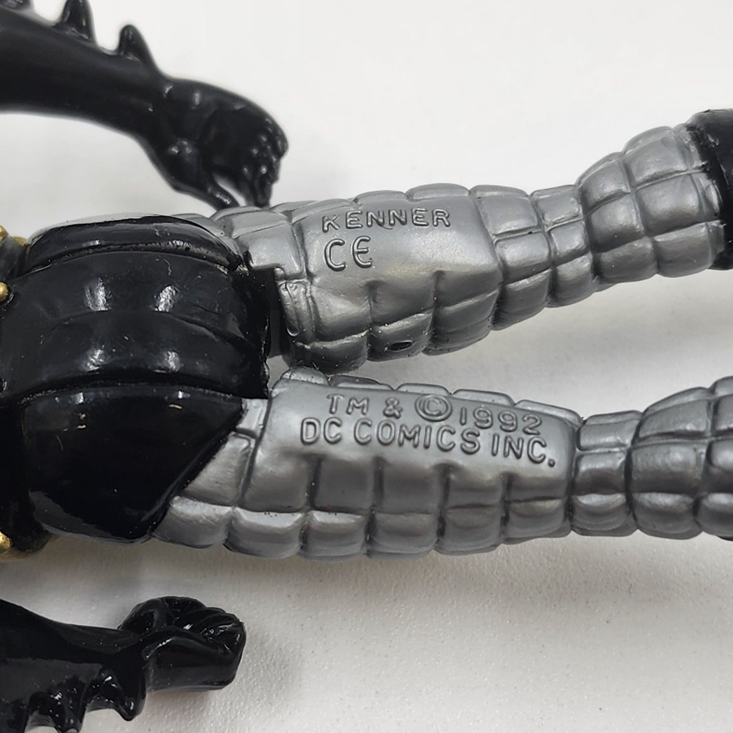 KENNER BATMAN Returns Laser Batman Action Figure w/ Cape Silver Suit 1992