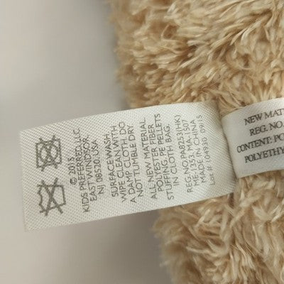 Barnsie in Barnes & Noble Plush Teddy Bear Tan Bow Tie 12" Stuffed Toy Animal