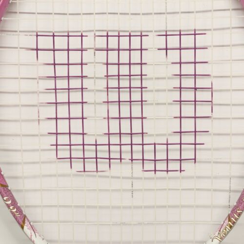 Wilson Tennis Racket Venus Serena 23" Pink 3-5/8" L000 White Grip Scuffs