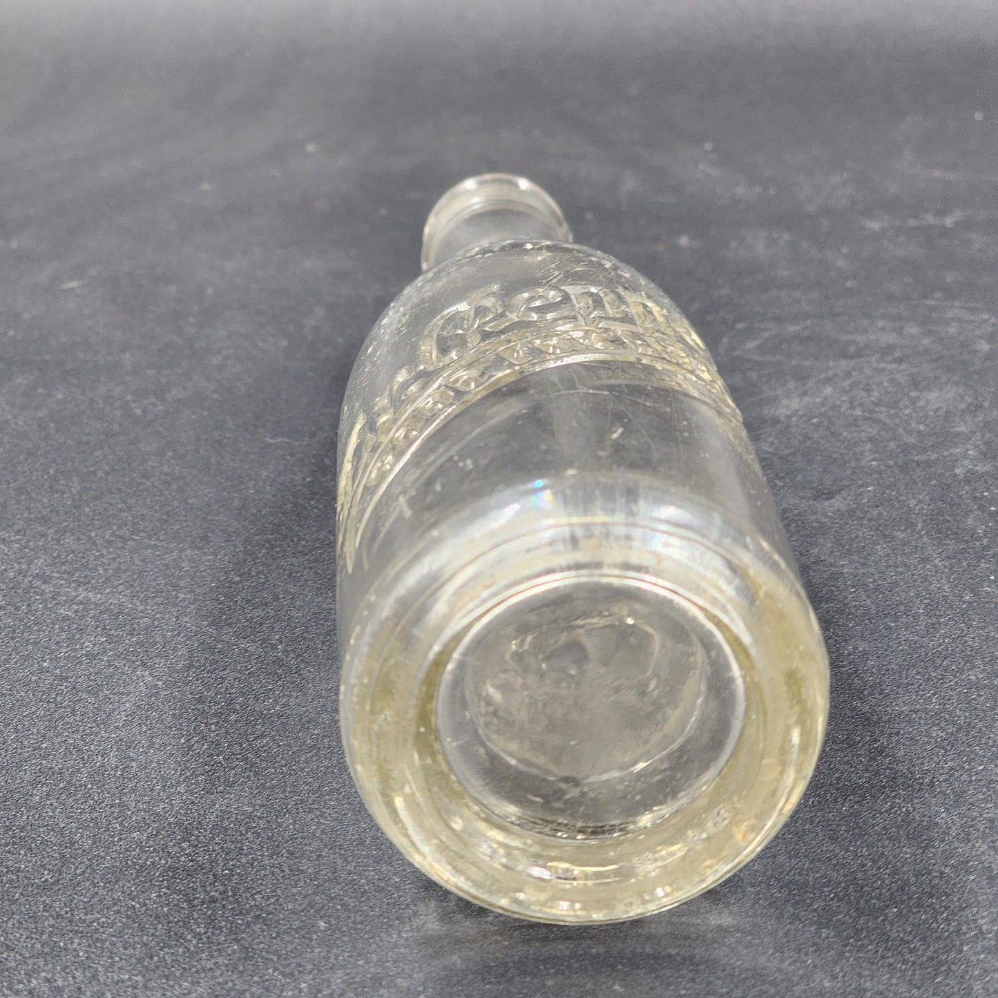 Dr Pepper 6.5 oz Soda Bottle 10 2 4 Clock Image Good For Life Embossed 1940s
