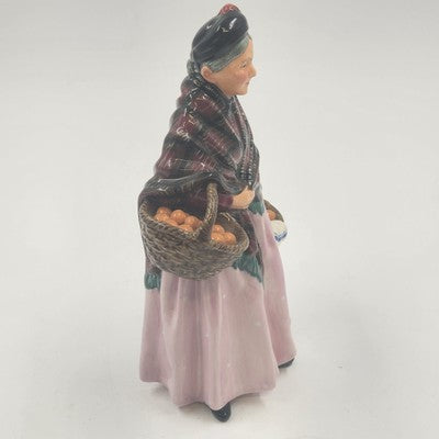 Royal Doulton HN1759 The Orange Lady Figurine Pink Tartan 1936