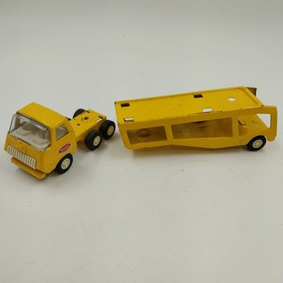 Tonka Pressed Steel Car Carrier Hauler Truck Auto Transporter 8.5" Vintage 1970s