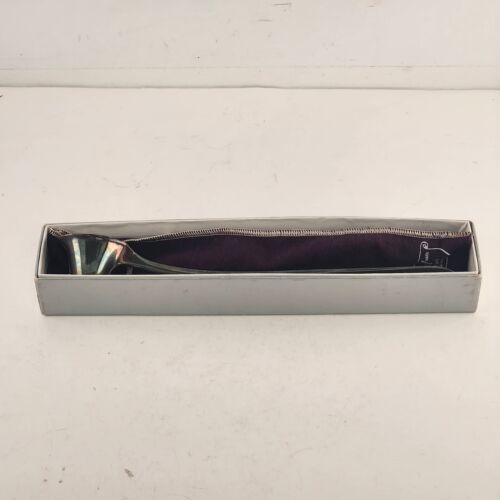 Gerity Silver Plated Helmut Snuffer Heavy Plated Silver Original Box Felt Bag