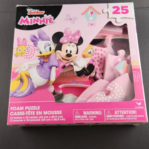 Disney Junior Minnie Mouse Foam Puzzle Mat 25pc w/ Daisy Duck