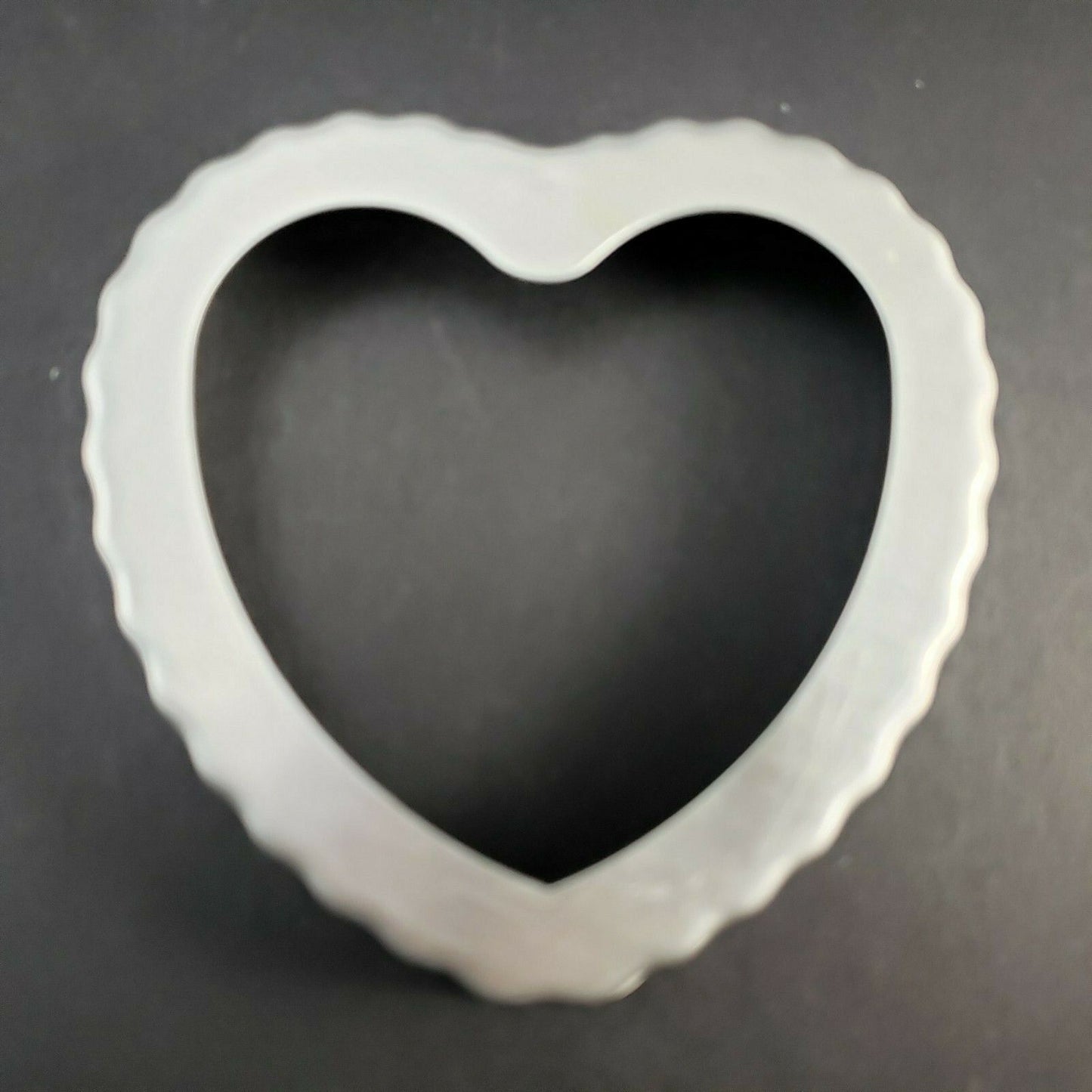 9 Valentine Day Heart Cookie Shape Cutters Baking Kitchen Plastic Metal Vintage
