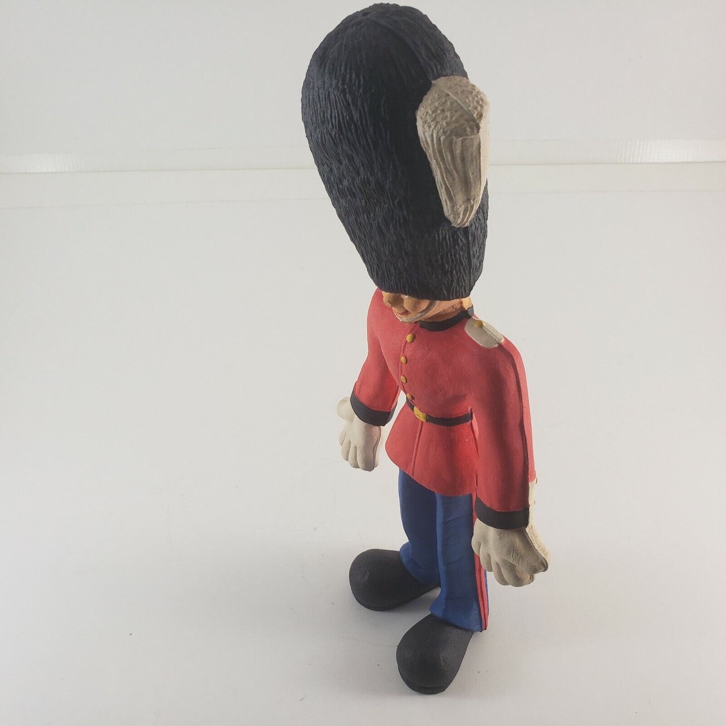 Toy Soldier Bendy Vintage Made England Rubber British Guard London Palace RARE