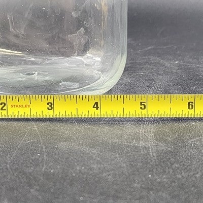 Bocal Le Parfait Wire Bail Canning Jar Super Glass Canister 1 Liter 8.5" Vintage