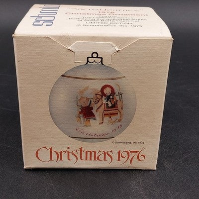 Schmid SACRED JOURNEY 1976 Children Christmas Ornament Limited Edition