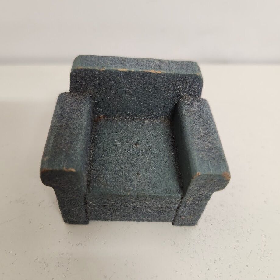 12 pc Painted Wooden Dollhouse Furniture lot multiple different pieces