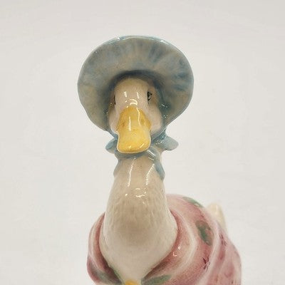 Royal Albert Beatrix Potter Jemima Puddleduck Figurine 1989 Beswick England