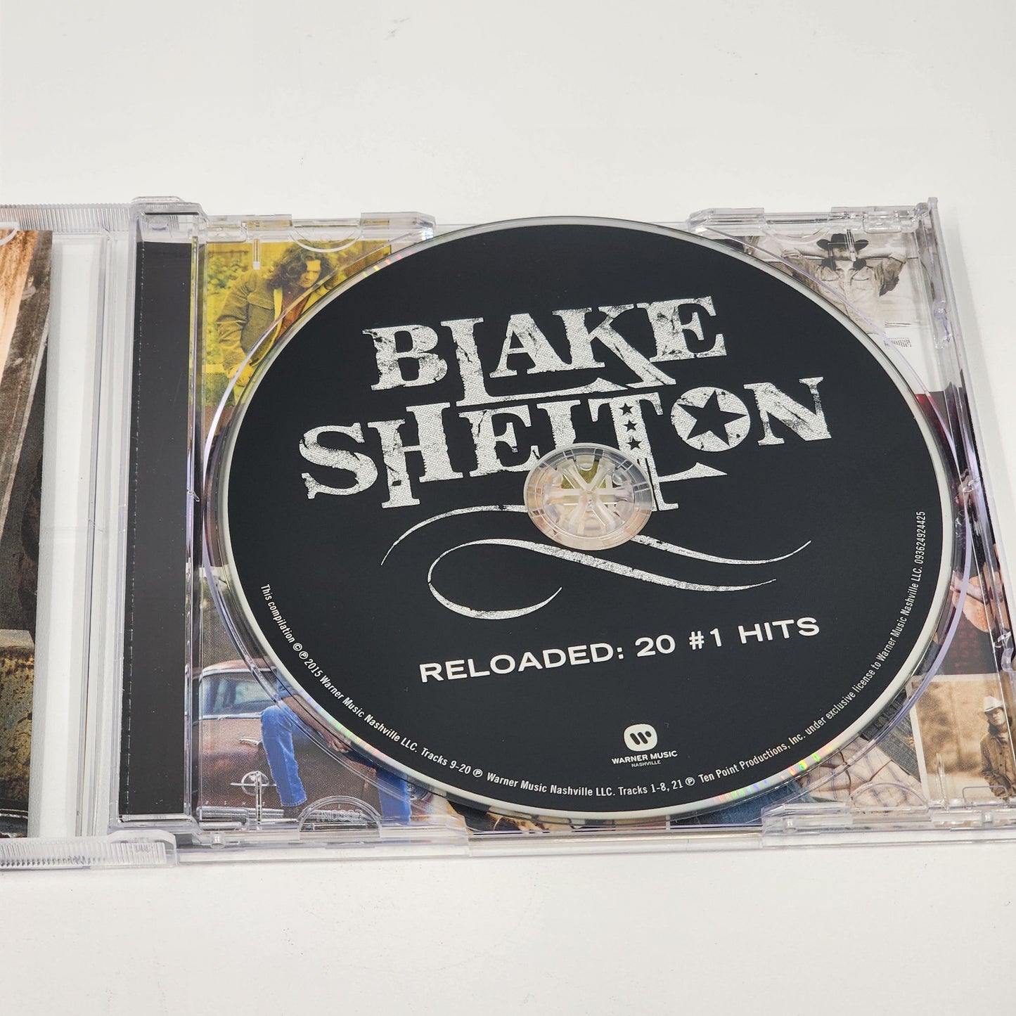 Reloaded: 20 #1 Hits By Blake Shelton Compact Disc Albums 2015 Warner Records