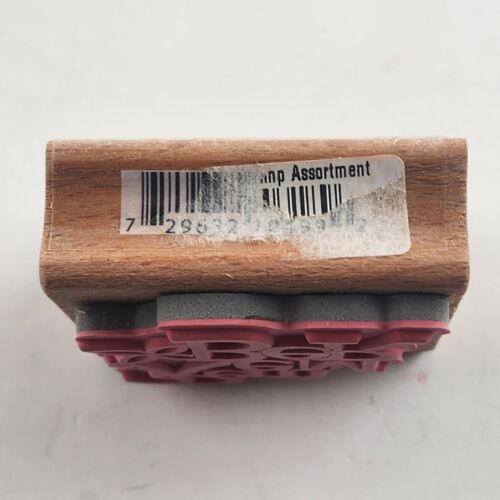 Hampton Art Set of 4 Inspirational and Motivational Words Rubber Stamps