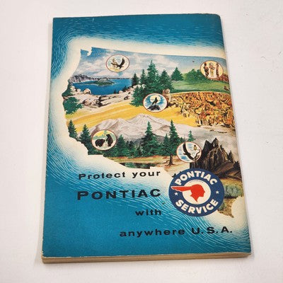 1955 Pontiac Owner's Guide Manual Star Chief Chieftain Wagon Original