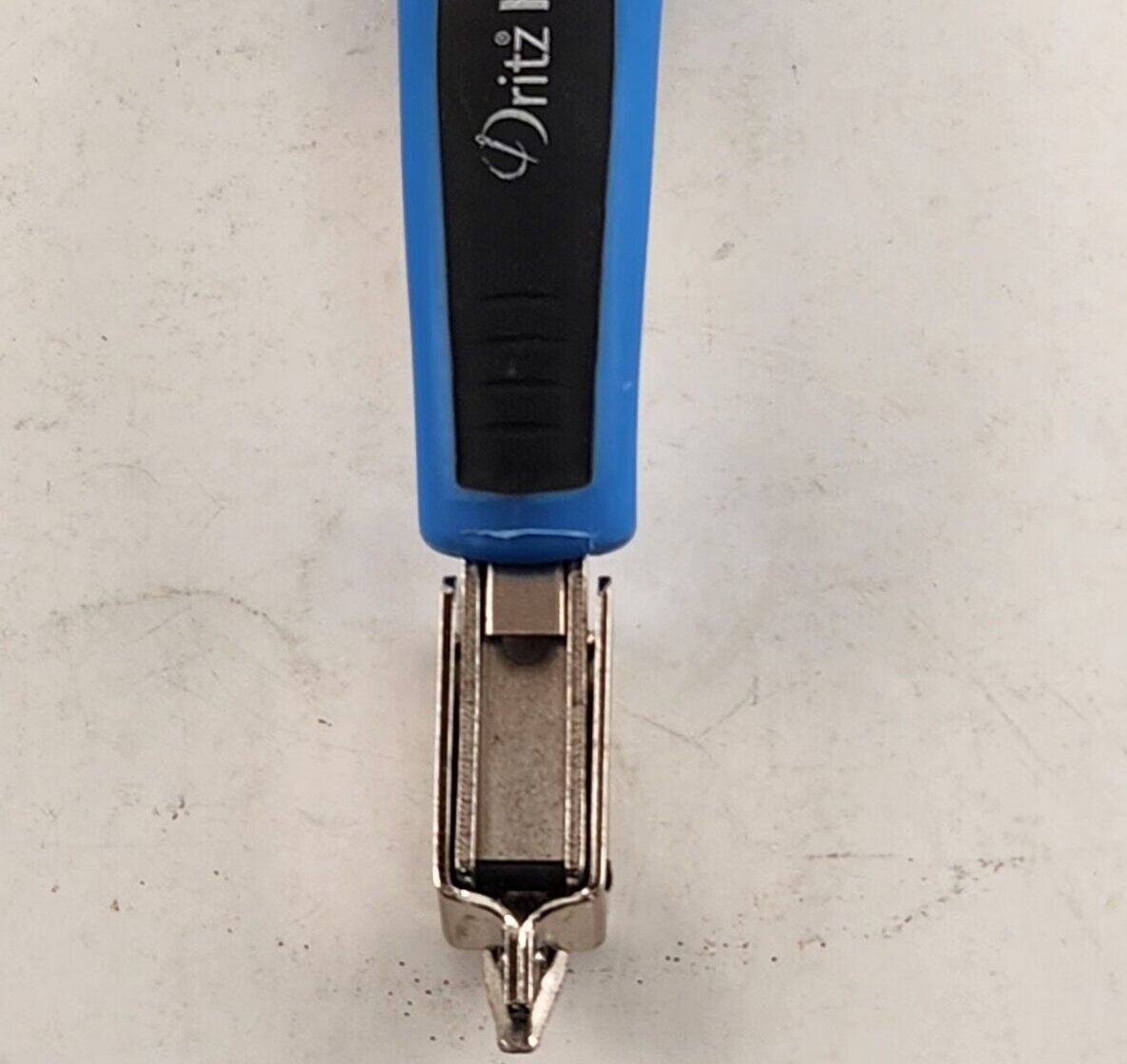 Dritz Home Heavy Duty Stainless Steel Tip Staple Remover Blue Handled