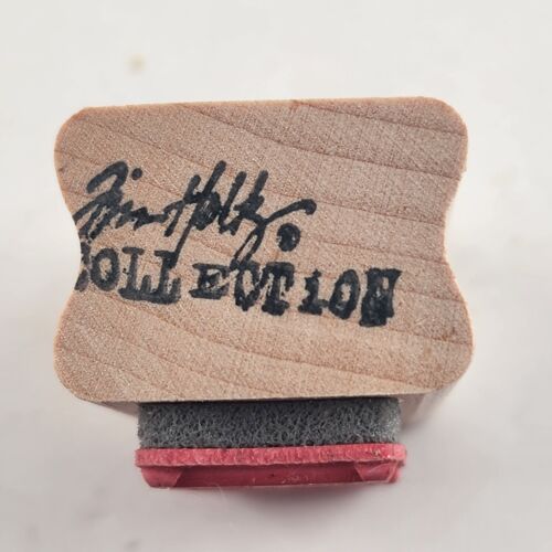 Lot of 4 Inspirational Words and Sayings Wood Mounted Rubber Stamps Vintage