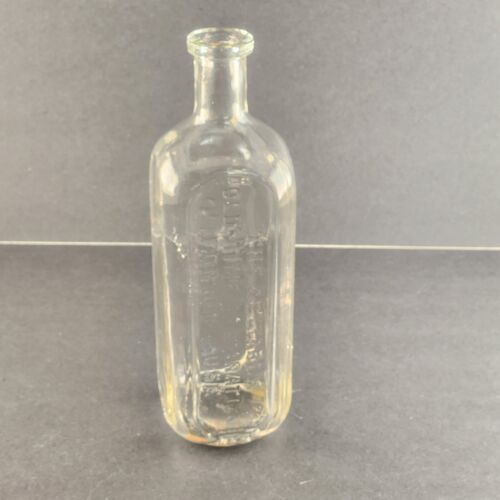 Empty Pharmacy Medicine Bottle Dr Peter Fahrney & Sons Apothecary Chicago IL