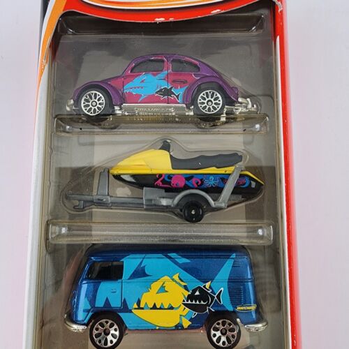 Matchbox Wings 'n Water Diecast 5 pack gift set 2000 Mattel Wheels New VW Bug