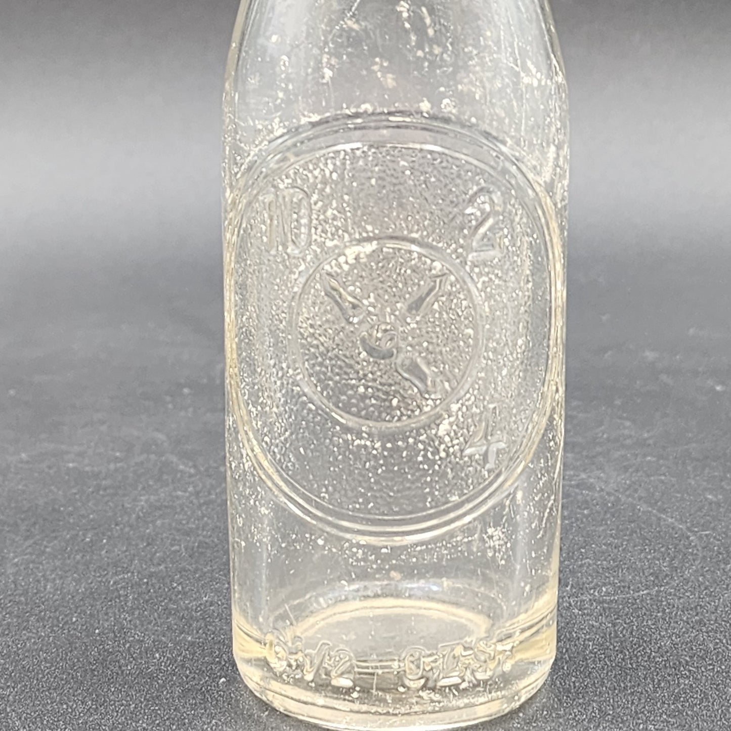 Dr Pepper 6.5 oz Soda Bottle 10 2 4 Clock Image Good For Life Embossed 1940s
