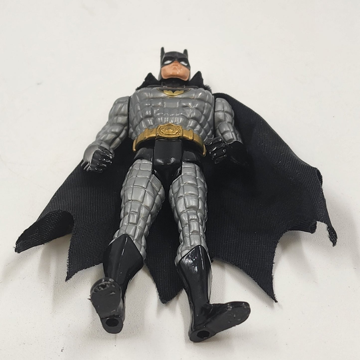 KENNER BATMAN Returns Laser Batman Action Figure w/ Cape Silver Suit 1992