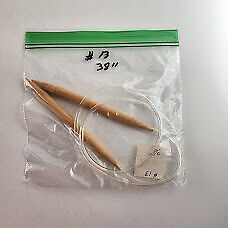 Circular Knitting Needle Bamboo Plastic Metal Size 8 - Size 15 Length 16" - 32"