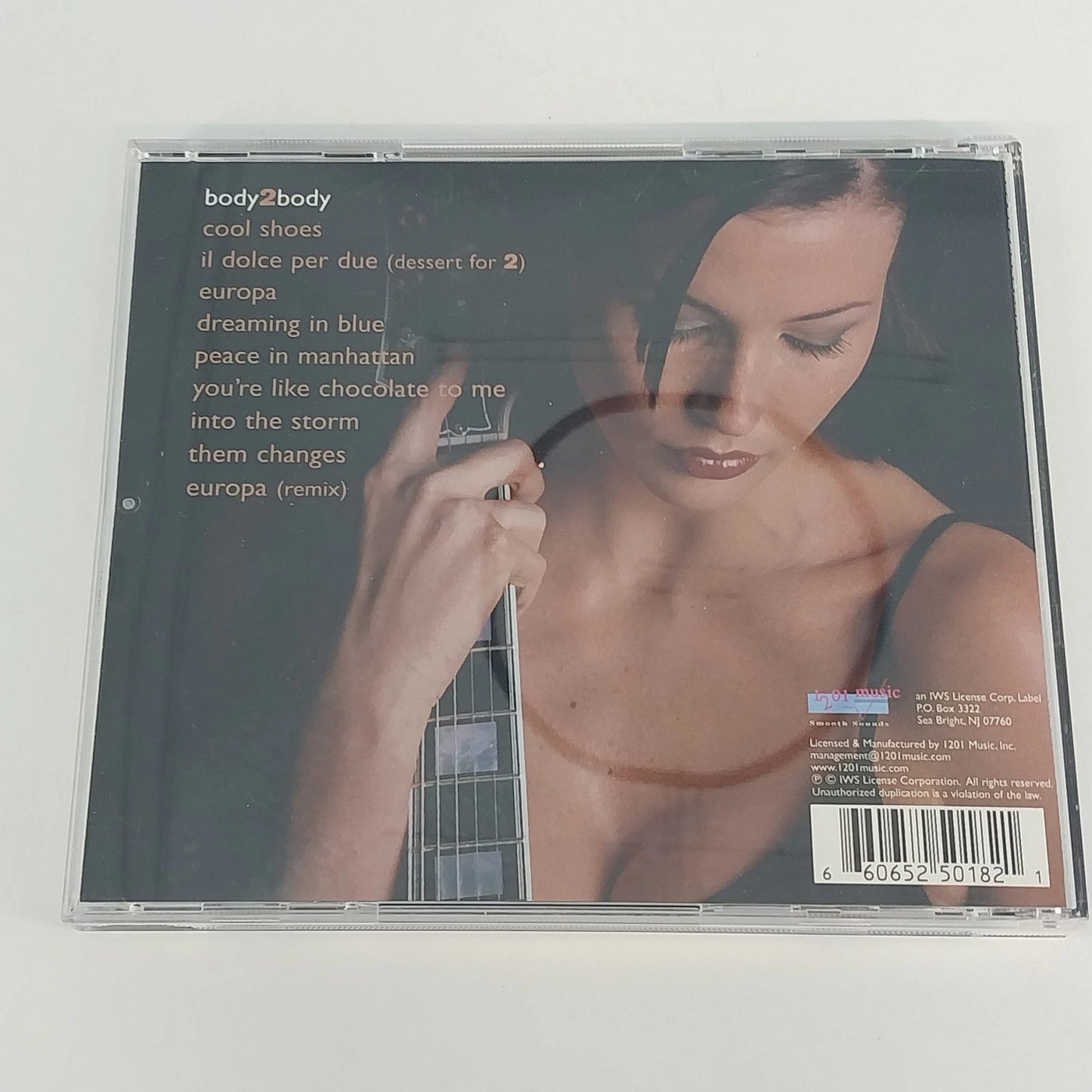 Denny Jiosa Body2Body CD Smooth Jazz Contemporary Guitar Instrumental Album 1301