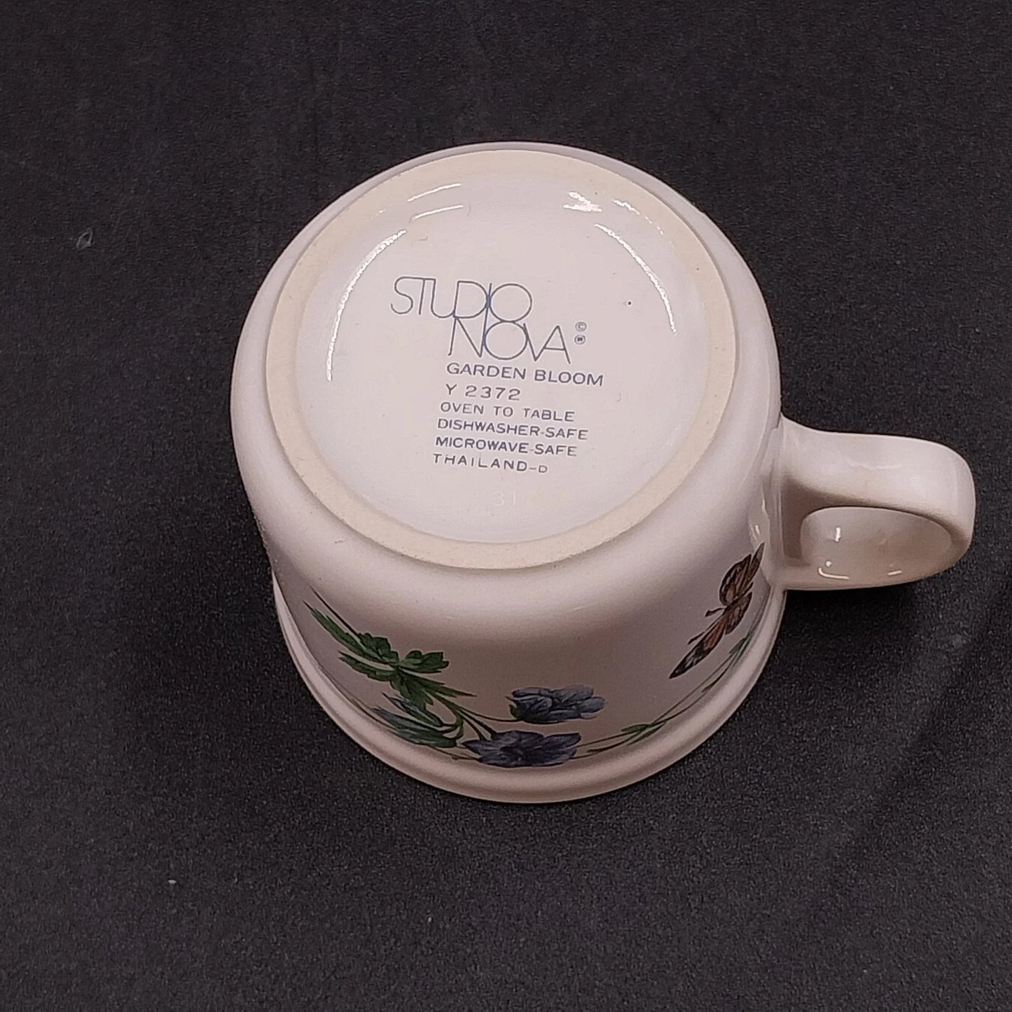 Studio Nova Garden Bloom Espresso Set 4 Demitasse Cup Saucer Y2372 NIB