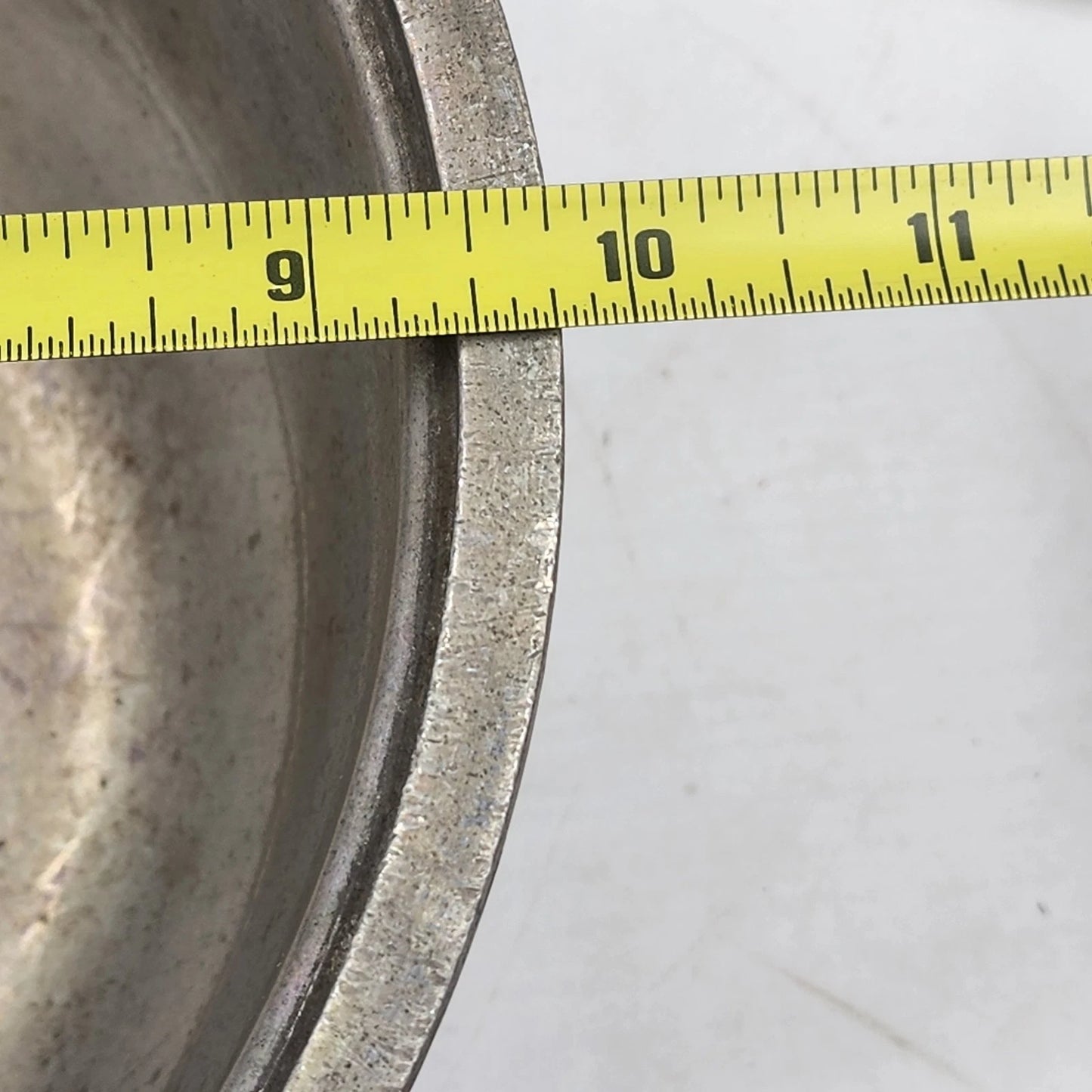 Guardian Service Cast Aluminum Casserole 9.5" Round Pot Glass Lid Handles 1940's