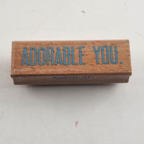 Hampton Art Set of 4 Inspirational and Motivational Words Rubber Stamps