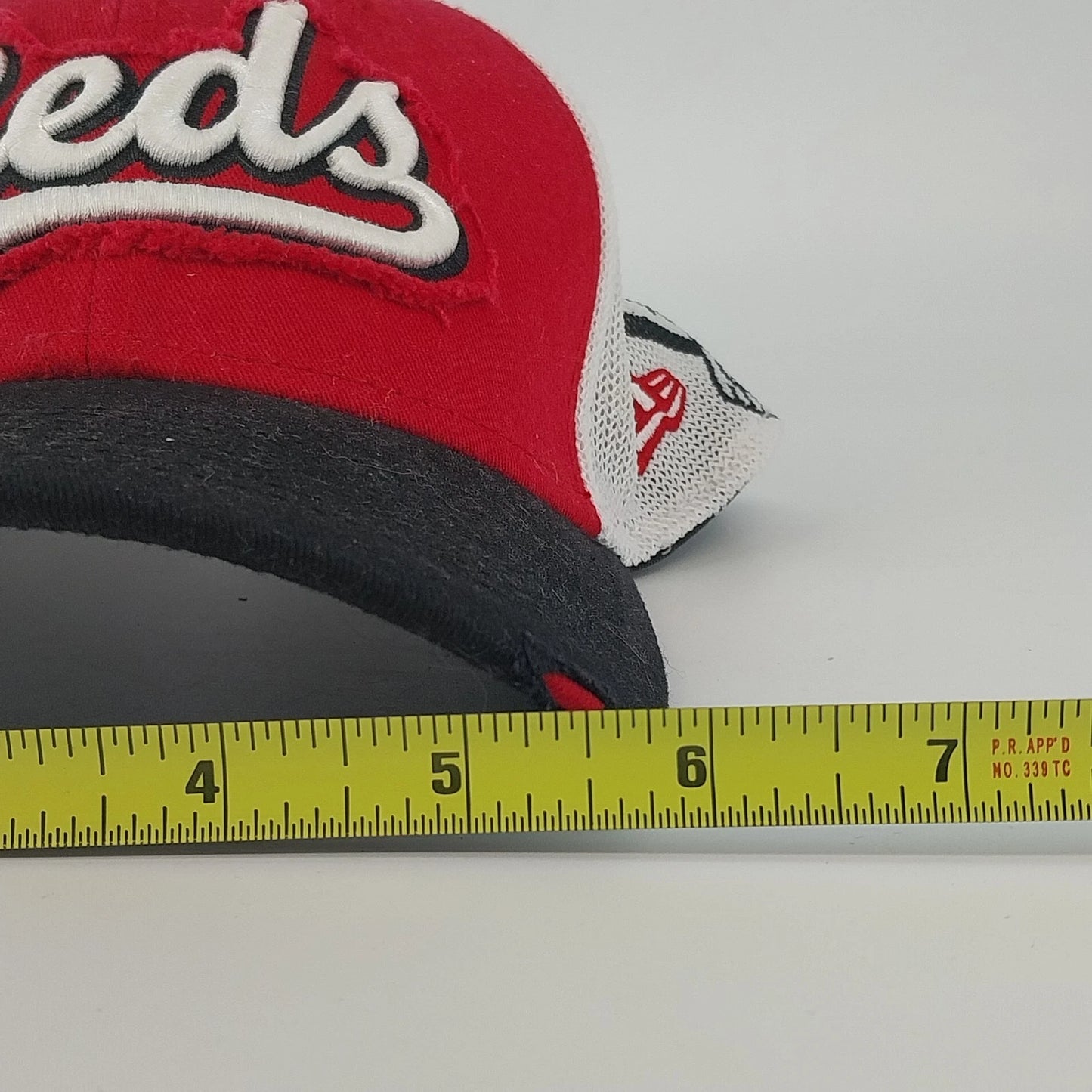 Cincinnati Reds New Era Trucker Hat Red White Mesh MLB Cap