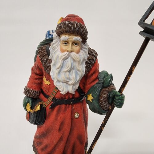 Pipka Star Catcher Santa Figurine Reflections of Christmas No 876/9700 Vtg 1997