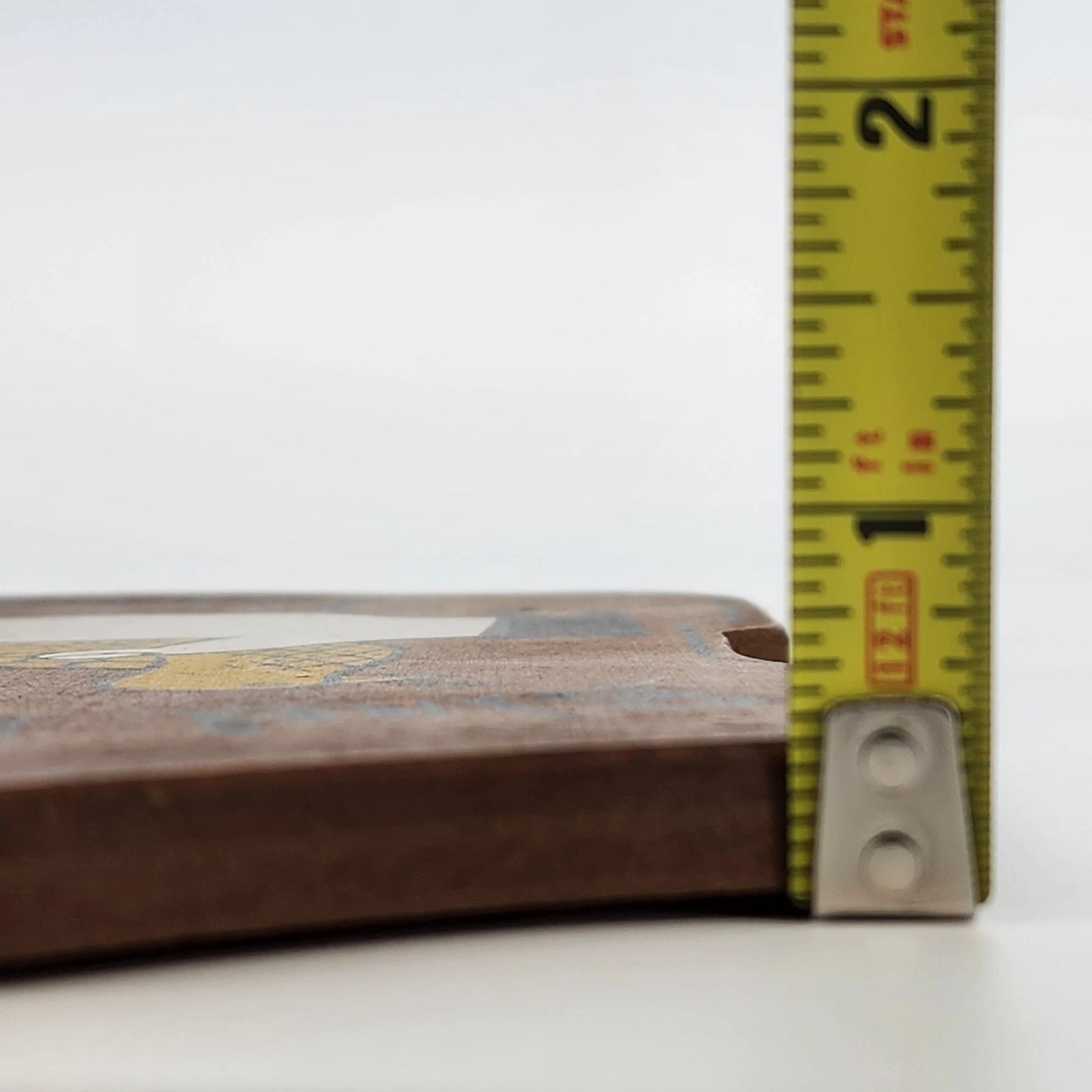 1960s Bird in Hand Tavern Wall Plaque Wood Bar Sign Made in Japan 6"x9"