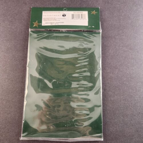 Gold Snowbabies Ornament Hangers Set Of 4 Department 56 New Factory Sealed