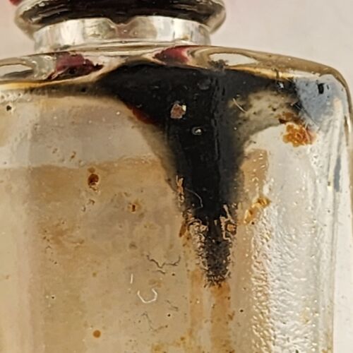 Vintage Mini Perfume Bottle Californian Poppy Josephine Kell Empty Glass