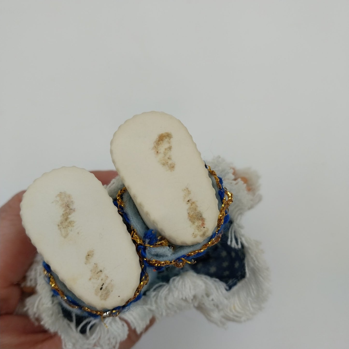Precious Moments Native American in Blue Clothes Doll Toy 8"