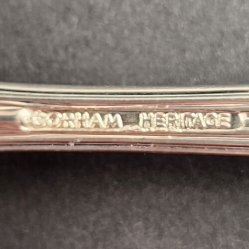 Gorham Heritage Silverplate Cake Pie Server Italy Vintage Ornate Design