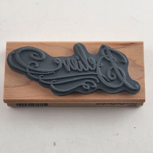 Stampendous Motivational Words & Sayings Wooden Mounted Rubber Stamps