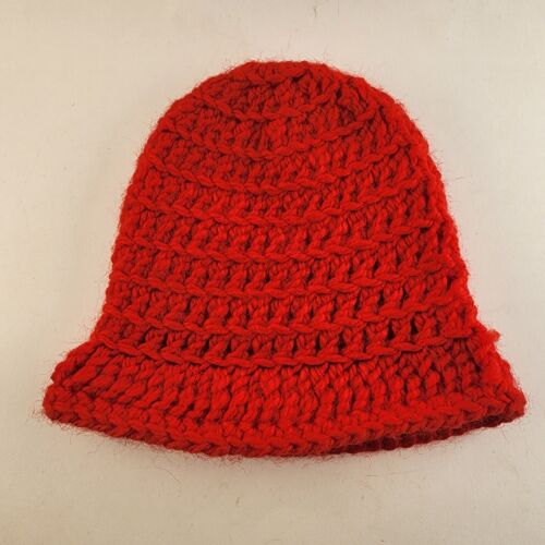 Crochet Red Hat Toilet Paper Cover Roll Valentine Christmas Holiday TP Roll