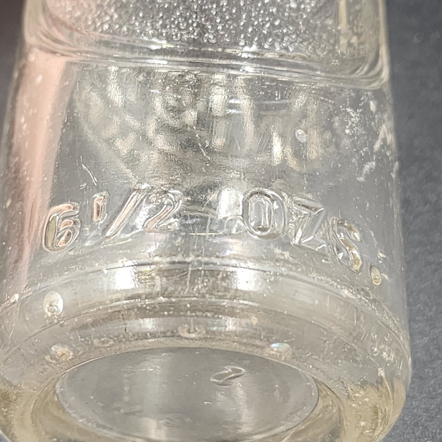 Dr Pepper 6.5 oz Soda Bottle 10 2 4 Clock Image Good For Life Embossed 1940s