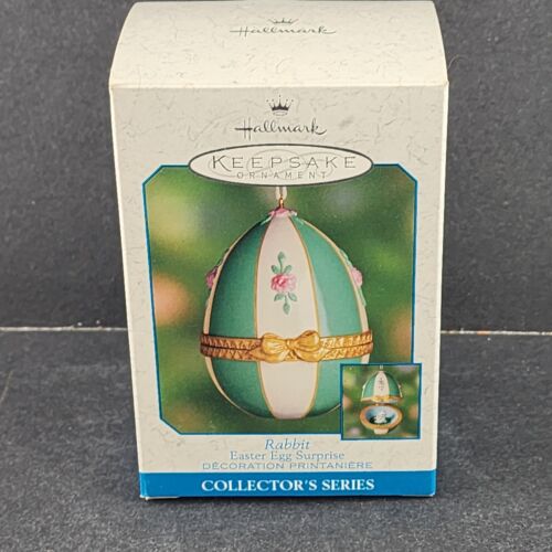 Hallmark Keepsake Collector's Series Ornament RABBIT Easter Egg Surprise 2000