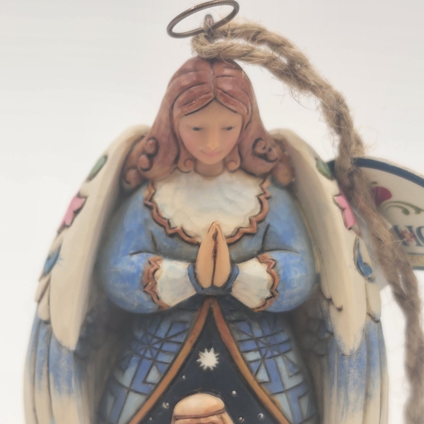 Jim Shore Ornament OUR SAVIOR IS BORN Heartwood Creek Christmas Angel 2011