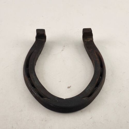 Forged Horseshoe Vintage Metal #2E England Good Luck Primitive Horse Shoe