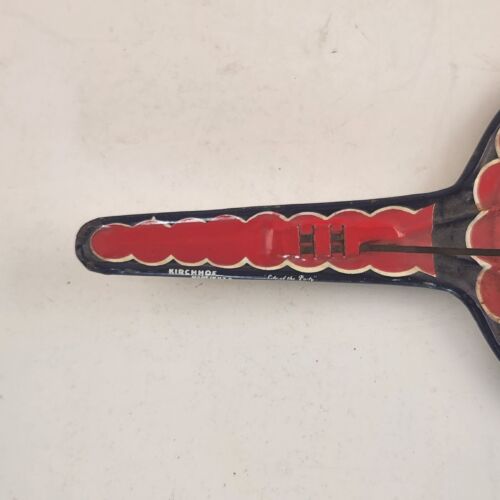 Kirchhof Tin Noise Maker Rattler and Clown Clapper 1950's USA