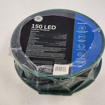 GE Stay Bright 150 LED Christmas String Light Warm White 37.2' Length per Set