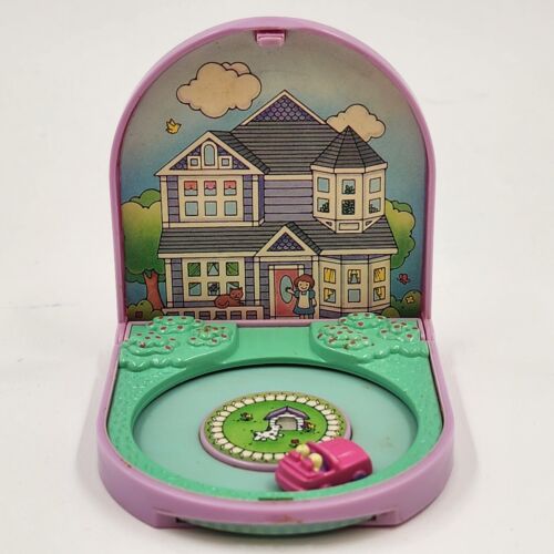 My Pretty Dollhouse Purple Dollhouse Toy Dairy Queen Kid Meal 1985 VTG