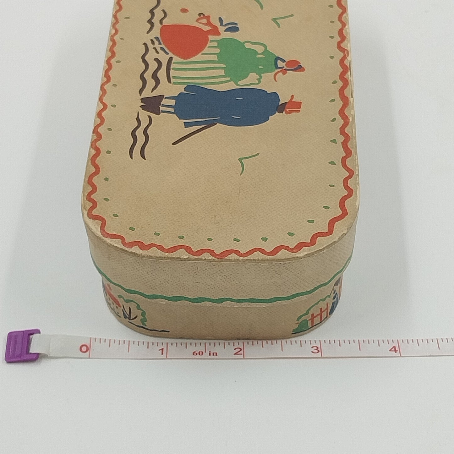 18th Century Old Colonial Fragrance United Toilet Goods Hand Soap Box Empty USA