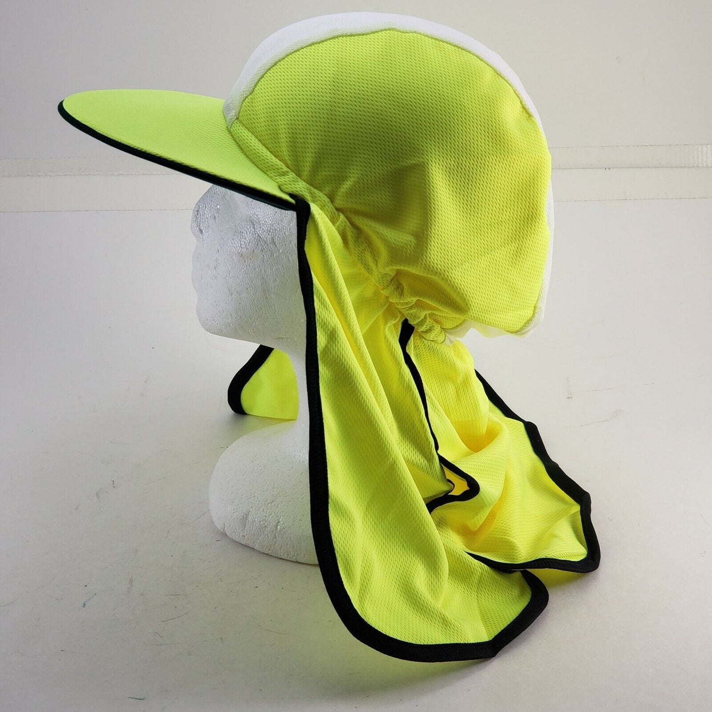 Uveto Gobi Over the Hat Yellow Safety Head Heat Stress & UV Face & Neck Shield
